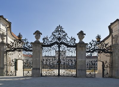 Esterhzy Palace, front gate