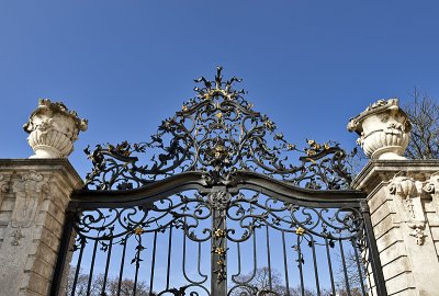 Front gate detail