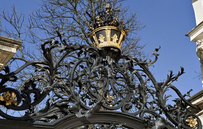 Front gate detail