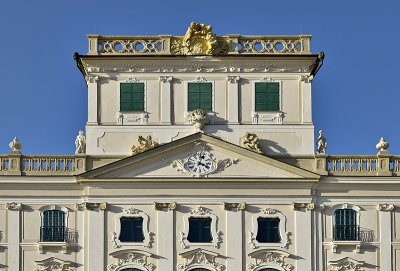 Palace rear, detail