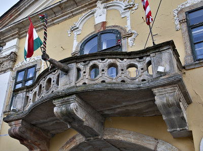 City Hall, a most unusual balcony