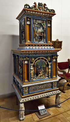 Christian Museum: stove (1570), Salzburg