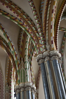 Colorful columns