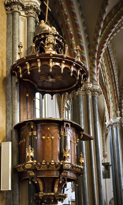 Ornate pulpit