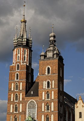 Church of St. Mary, towers