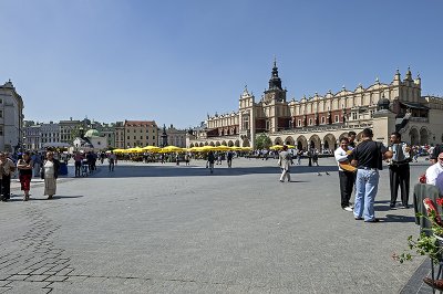 Market Square, the heart of Krakw