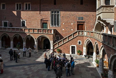 Collegium Maius, Gothic cloister