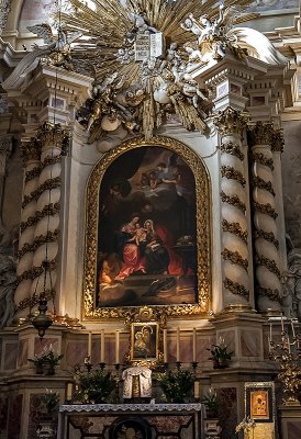 St. Annes, high altar detail