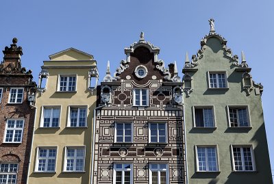 Długi Targ houses