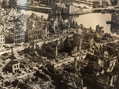Gdańsk in 1945 (in Main Town Hall)