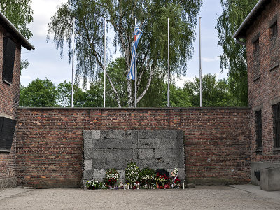 Auschwitz 1, 'Wall of Death'