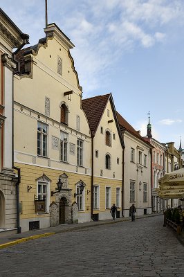 Quiet streets of Tallinn