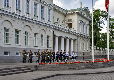 Presidential Palace, honor guard