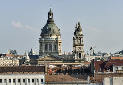 A different view of St. Stephen's Basilica