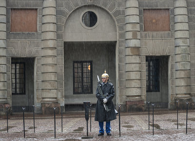 Wet day at the Royal Palace