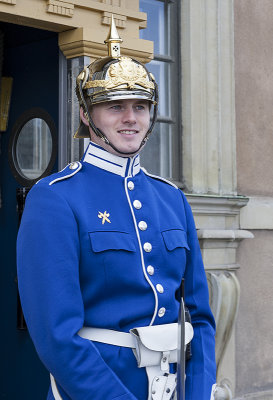 Nice guard at the Royal Palace