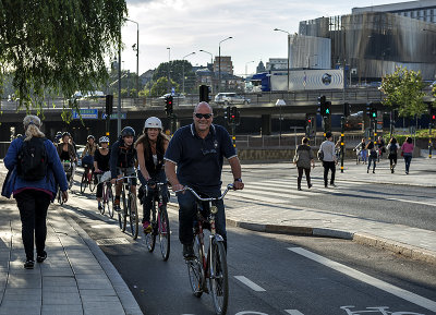 A very bike-friendly city