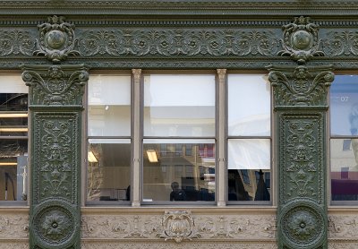 The old Woody's department store