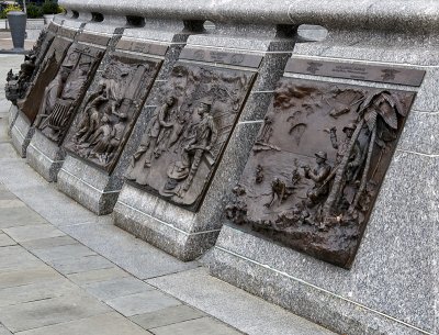 Navy Memorial detail