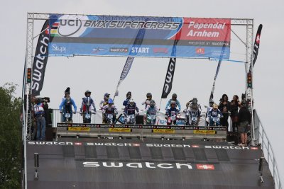 UCI BMX Supercross Papendal 2011 wedstrijd