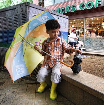 Visions Of Seoul: The Umbrellas