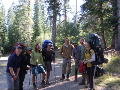 The first day on the trail