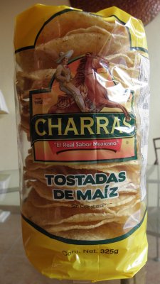 Corn tortillas for Tostadas