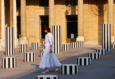 La dame en blanc.