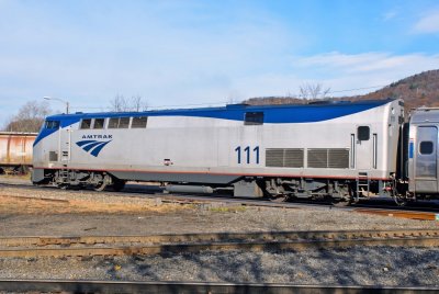 Amtrak 57 Bellows Falls 11/3/11