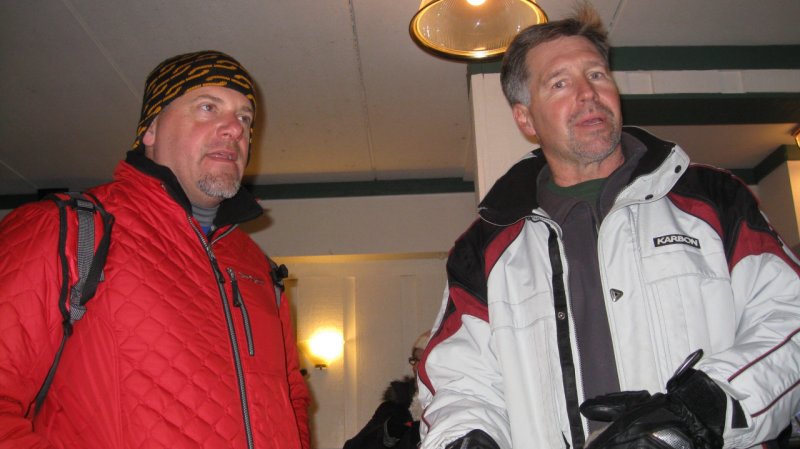 Waiting for the results on Sunday evening