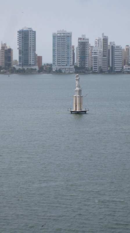 Statue in the harbor