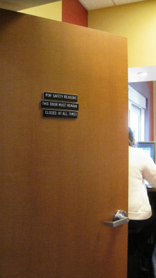 Who pays attention to signs?