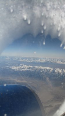 Rocky Mountains from the plane