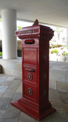 Mailbox at the hotel