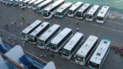Busses for the tours
