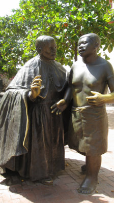 St. Peter Claver and slave