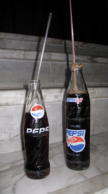 Pepsi and diet Pepsi