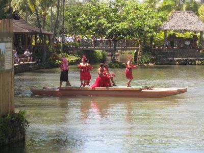 The canoe parad