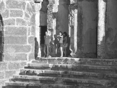 happy kids at aspendos