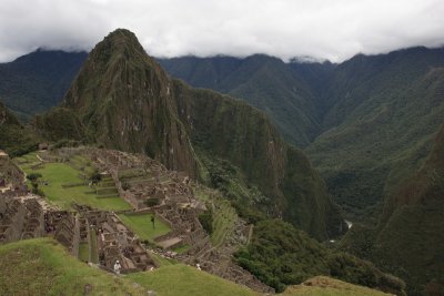 En bas à droite le fleuve Urubamba