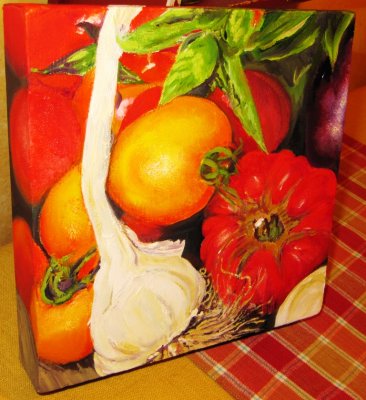 Vitlk, paprika o tomat (olja p galleriduk 20x20)