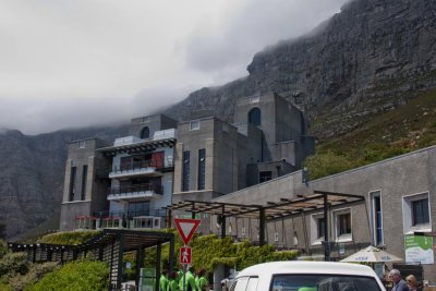 Entry to the Table Mountain cable car