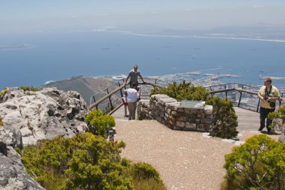 Table Mountain visitors