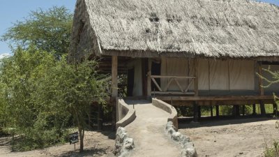 My tent-house at Roika Lodge