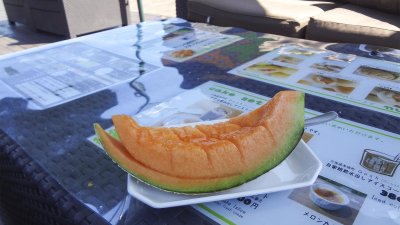 Melon after lunch