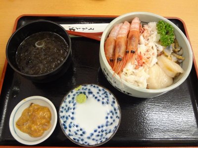 breakfast at Hakodate