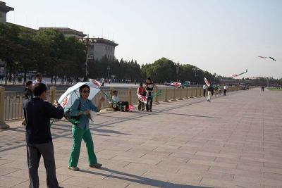 Kites in Tianamen Square