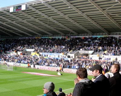 Swansea City v Leeds Feb 2011