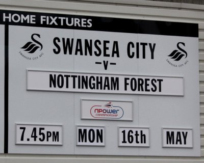 Swans v Forest Play Off Semi May 2011