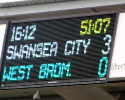 Swansea City v WBA September 2011